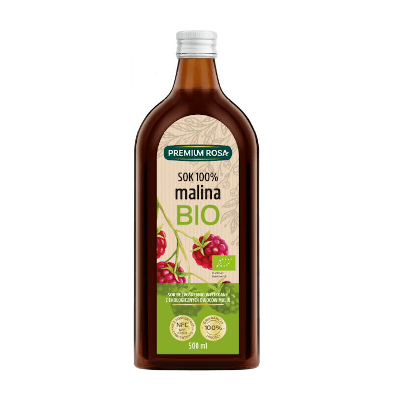 Raspberry extract: organic, 500ml, Premium Rosa