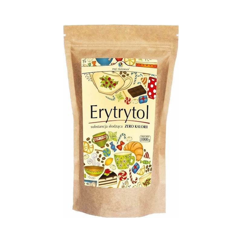 Erythritol 1kg Pięć Przemian