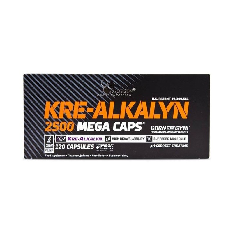 Kre-Alkalyn 2500 Mega Caps 120 caps. Olimp Nutrition|4ecoshop