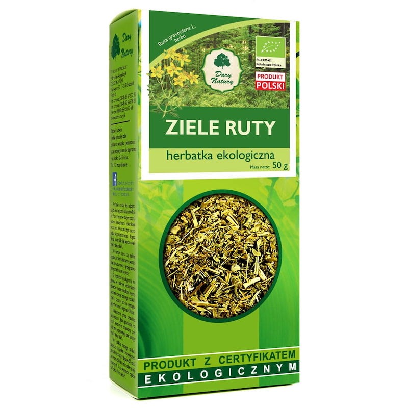 Organic Rue Herb Tea 50g Dary Natury|4ecoshop